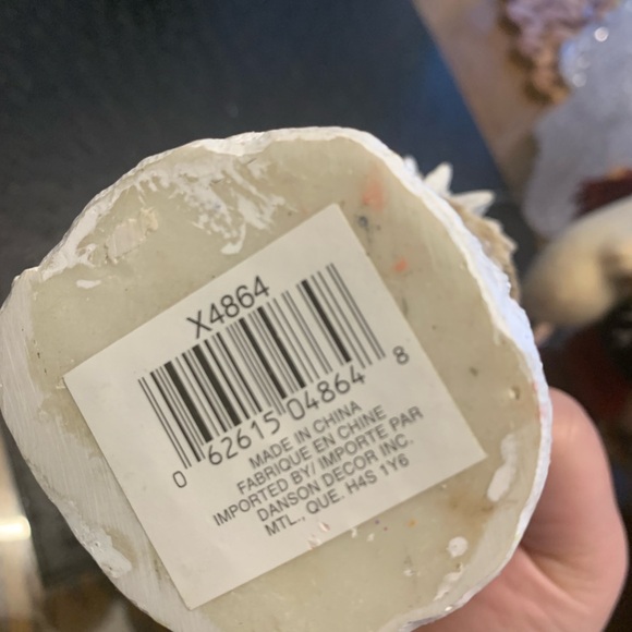 DANSON DECOR SANTA FIGURINE WITH BEAR - Picture 5 of 5